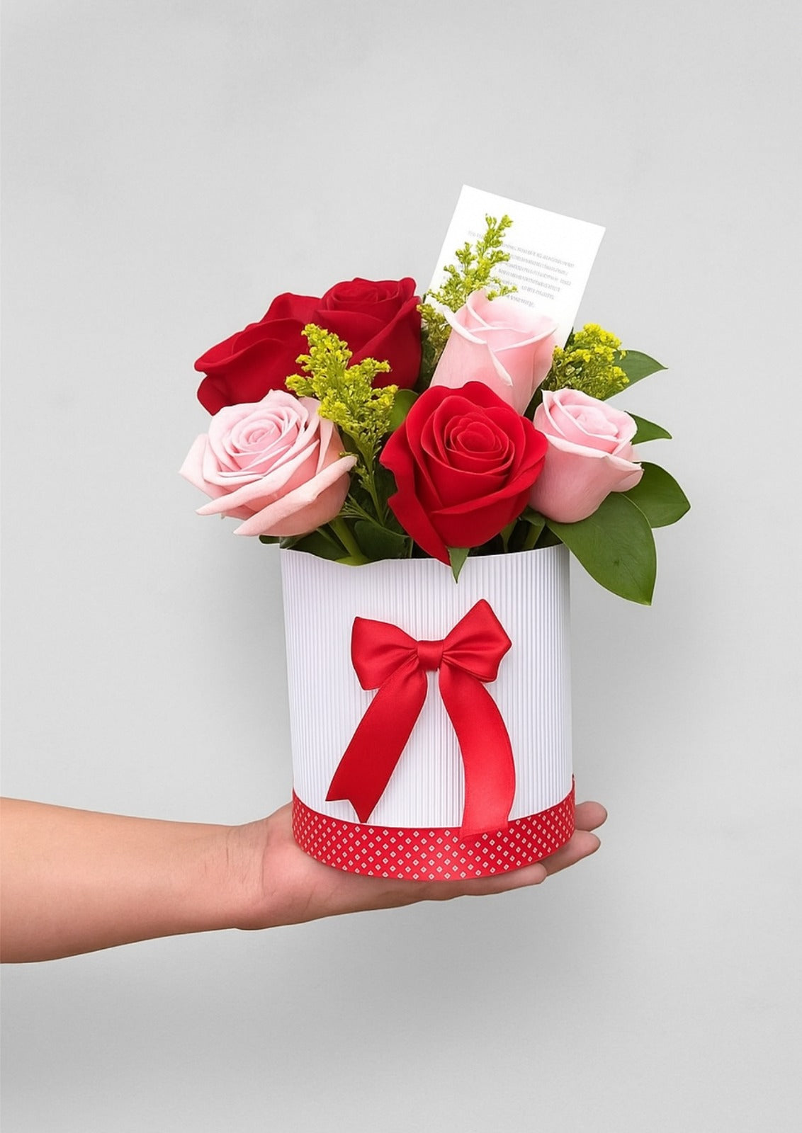 cajita de rosas