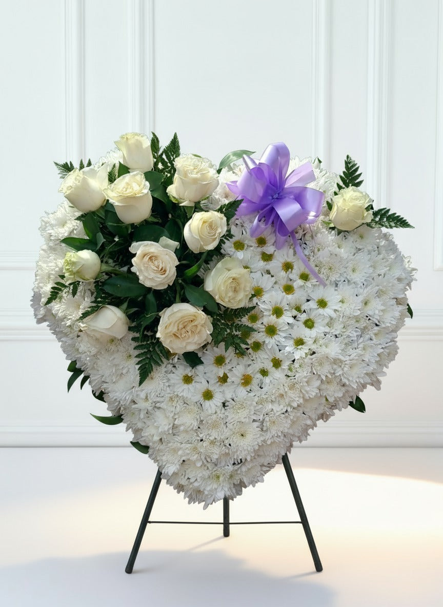 Arreglo Funebre "Corazon De Despedida"